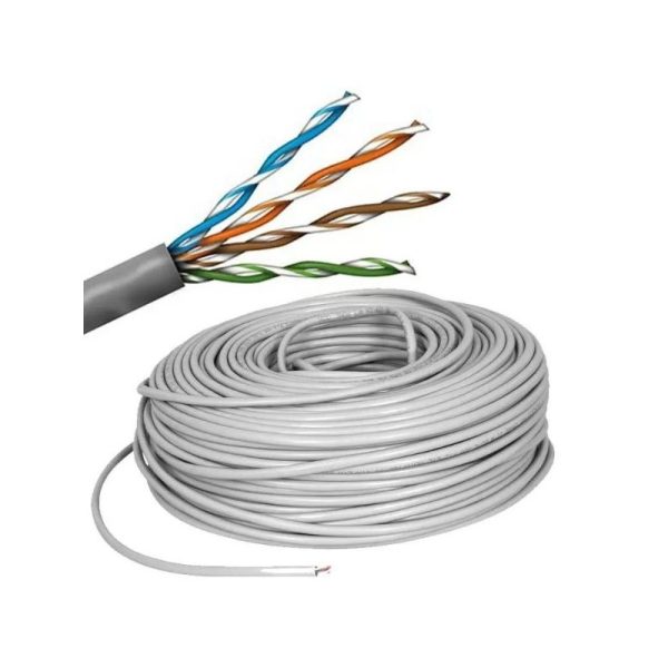 Cable utp cat 5e- inter gris 305 mts