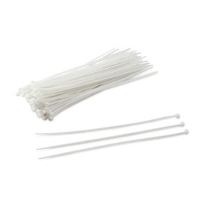 Cintillo de nylon  blanco - 200x3.6mm