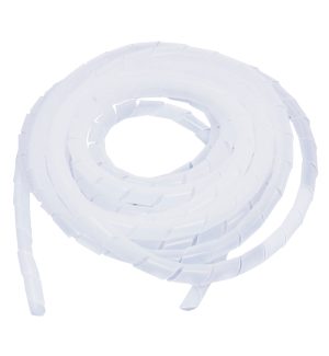 Espiral Envolvente UV 6mm (color blanco)