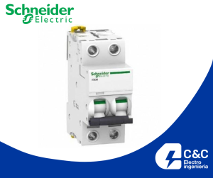 Interruptores termomagnéticos modulares en Riel-DIN – SCHNEIDER
